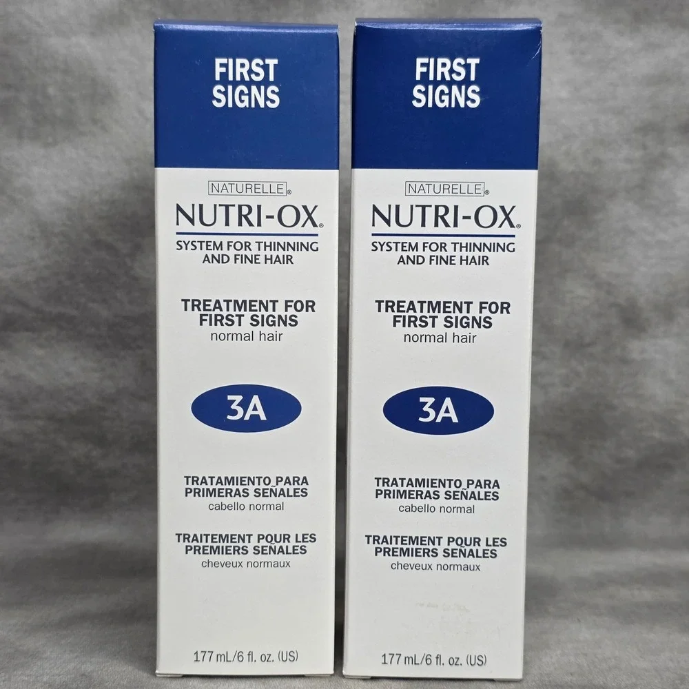 (X2) Zotos Naturelle NUTRI-OX 3A Treatment for Normal Hair 6 fl oz ea NIB